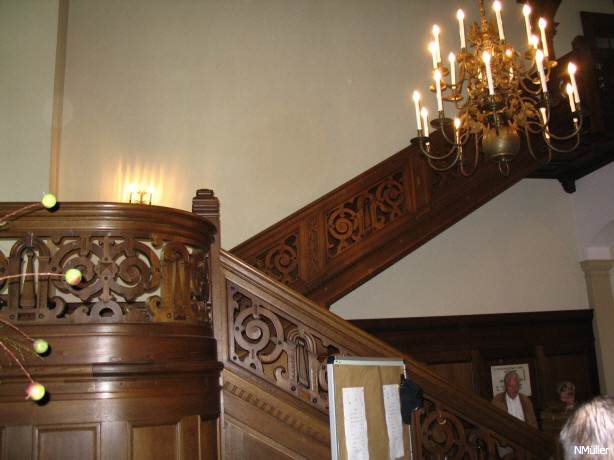 Treppe zum 1 Stock