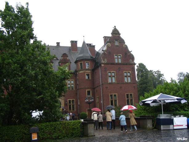 rechte Seite der Westfassade